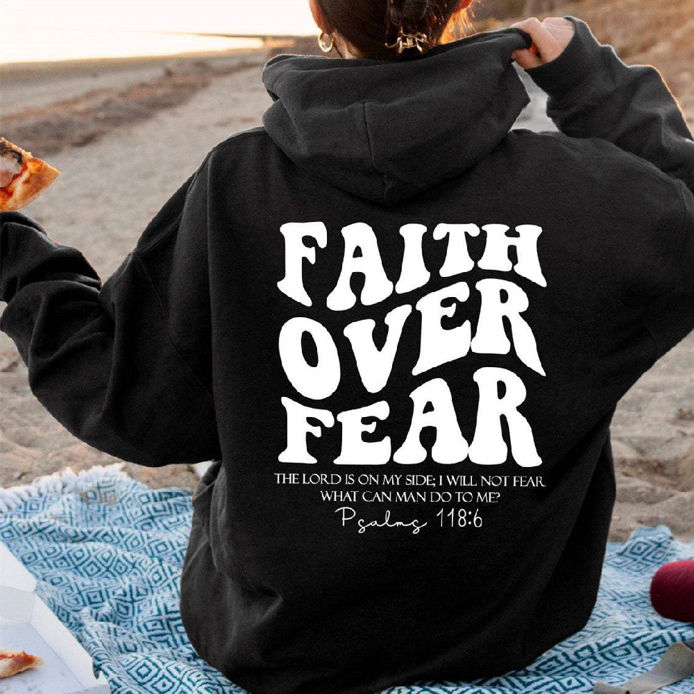 Holy Hoodie: Fear Who? My Faith is Cuffed and Cozy!